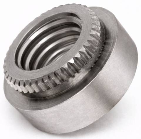Clinch and panel hardware