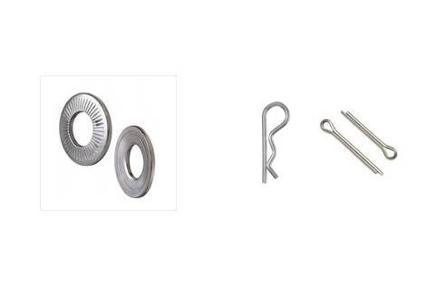 Cotter pins, R-clips and retaining hardware